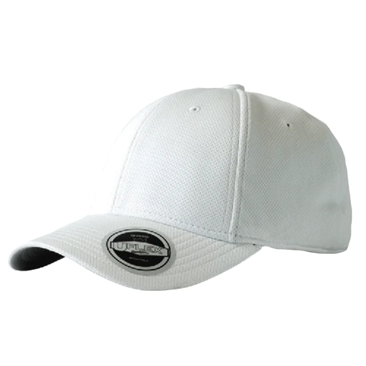 Beanies & Headbands with Strong Knit-Uflex Unisex Recycled Polyester Cap - White