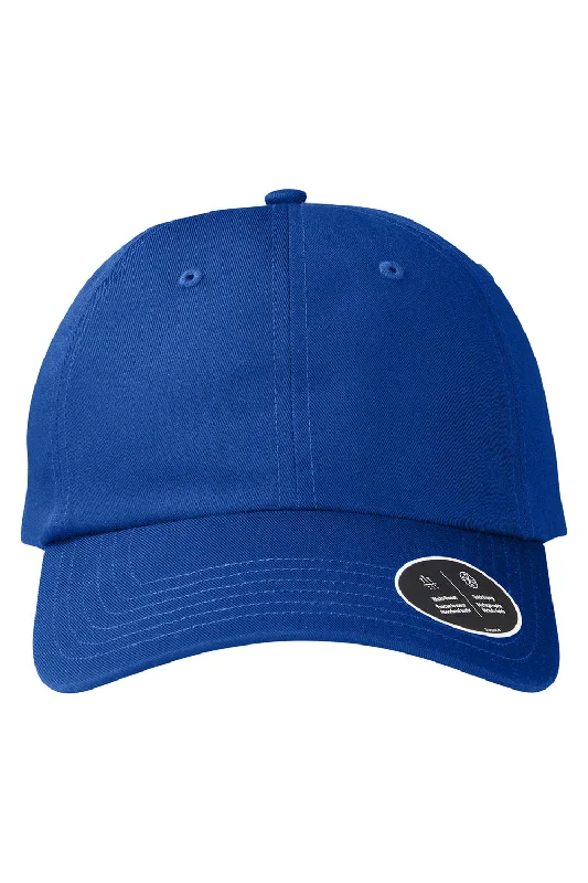 Mens hats for outdoor adventures-Under Armour Mens Moisture Wicking Team Chino Adjustable Hat - Royal Blue