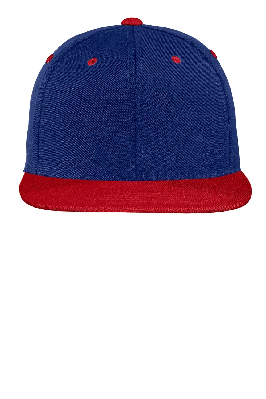 Mens hats for sharp looks-Sport-Tek Mens Adjustable Hat - True Royal Blue/True Red