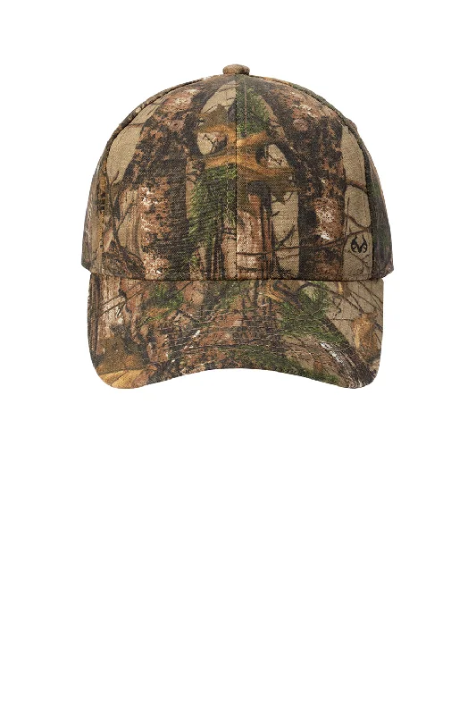 Mens hats for cold days-Port Authority Mens Pro Camouflage Adjustable Hat - Realtree Xtra