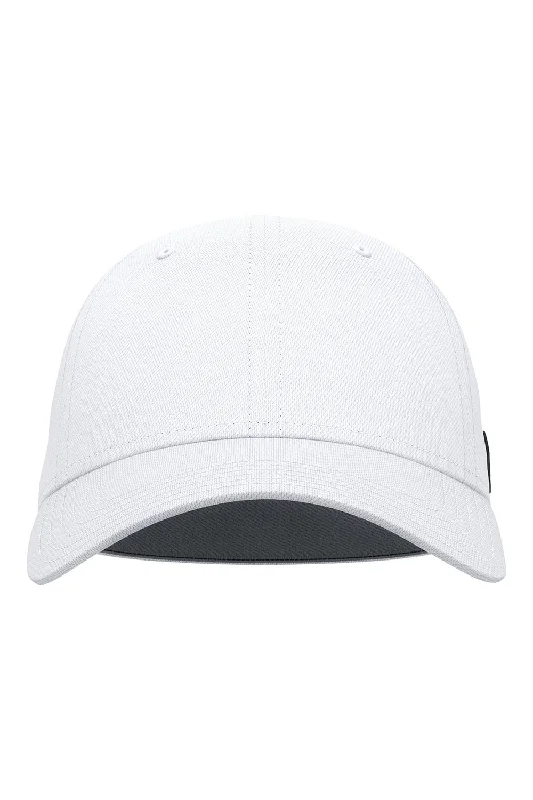 Mens hats for cycling-Under Armour Mens Team Moisture Wicking Blitzing Hat - White