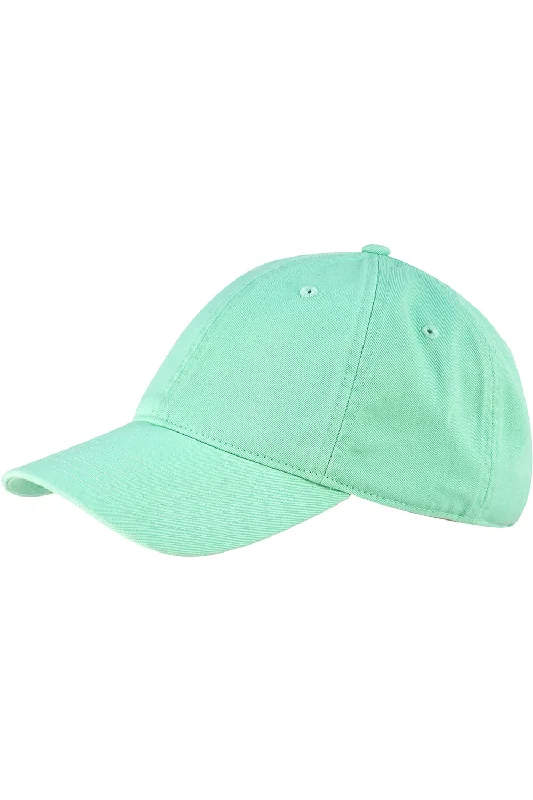 Mens hats for breezy weather-Econscious Mens Adjustable Hat - Mint Green