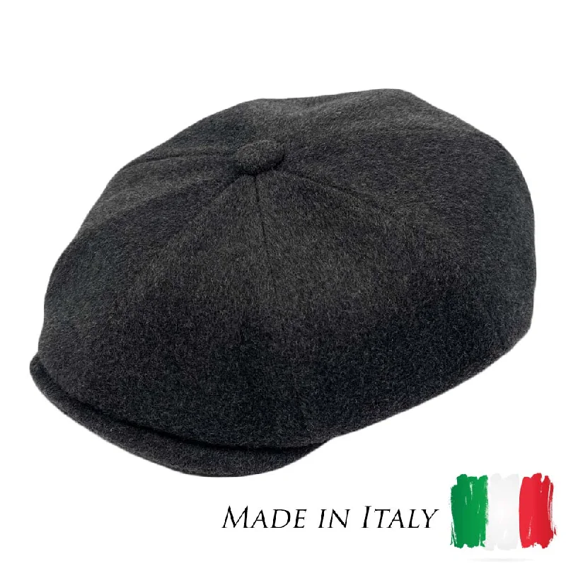 Beanies & Headbands for Active Looks-Saint Martin - Cashmere Newsboy Cap