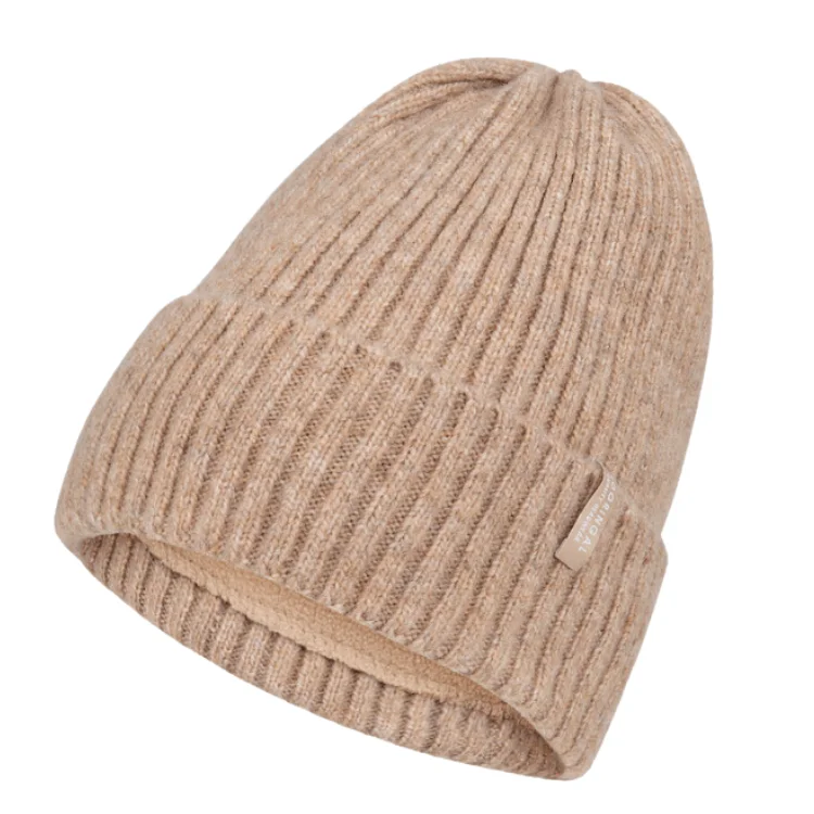 Beanies & Headbands with Breezy Knit-Kooringal Ladies Beanie Yulara - Natural