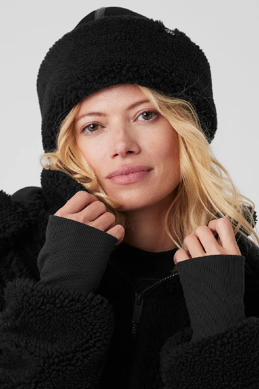 Beanies & Headbands for Sharp Fashion-Winterfun Zhivago Hat - Black