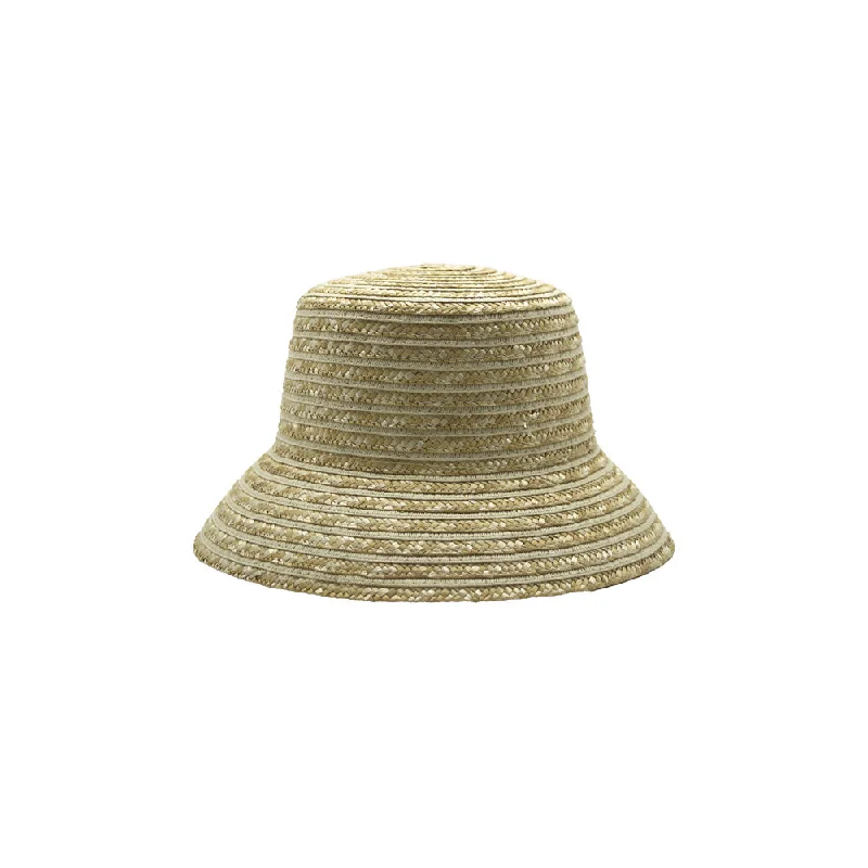 bucket hats for staying stylish in the sun-Nikki Beach Aria Straw Bucket Hat