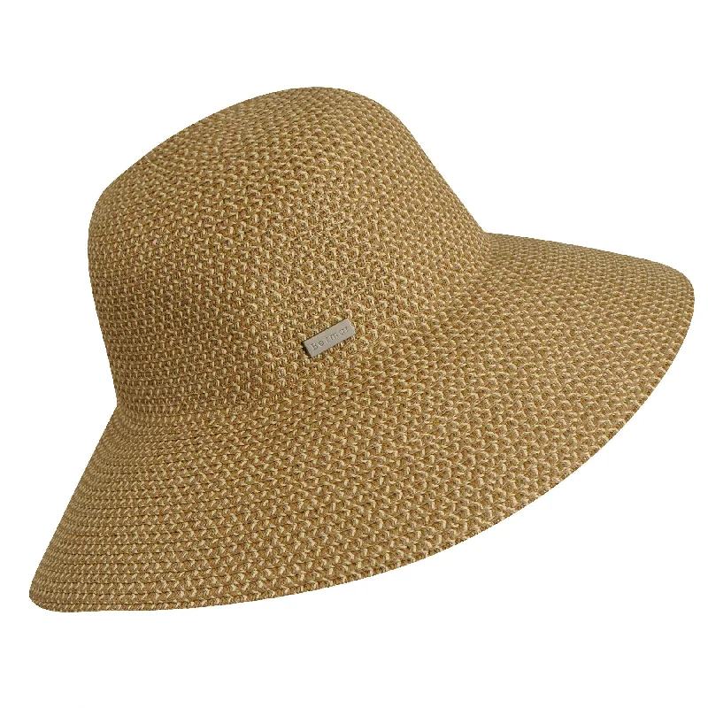 Sun hat for beach accessories-Betmar Gossamer Floppy Sun Hat