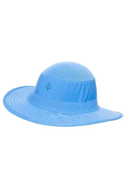 bucket hats for adding a pop of fun to your outfits-Baby Splashy Bucket Hat | Clear Sky Blue