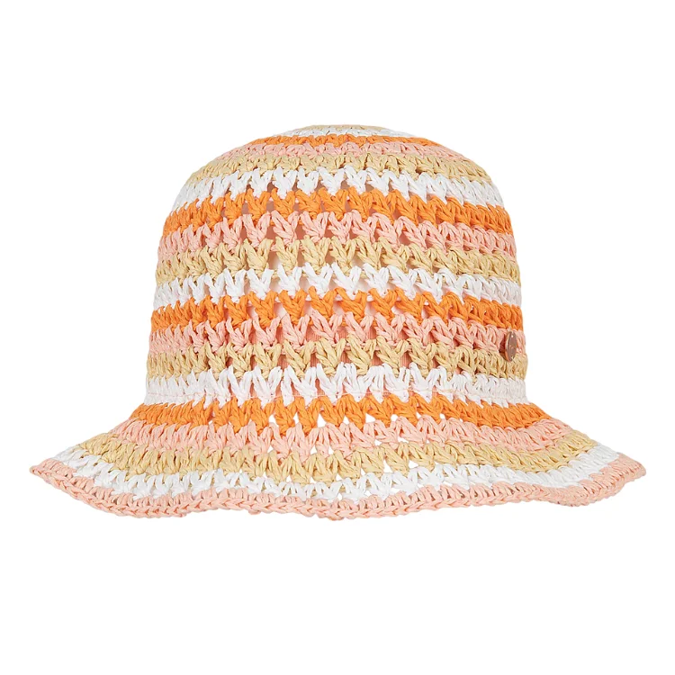 bucket hats for ultimate sun protection while hiking-Millymook Girls Bucket Tamala - Candy