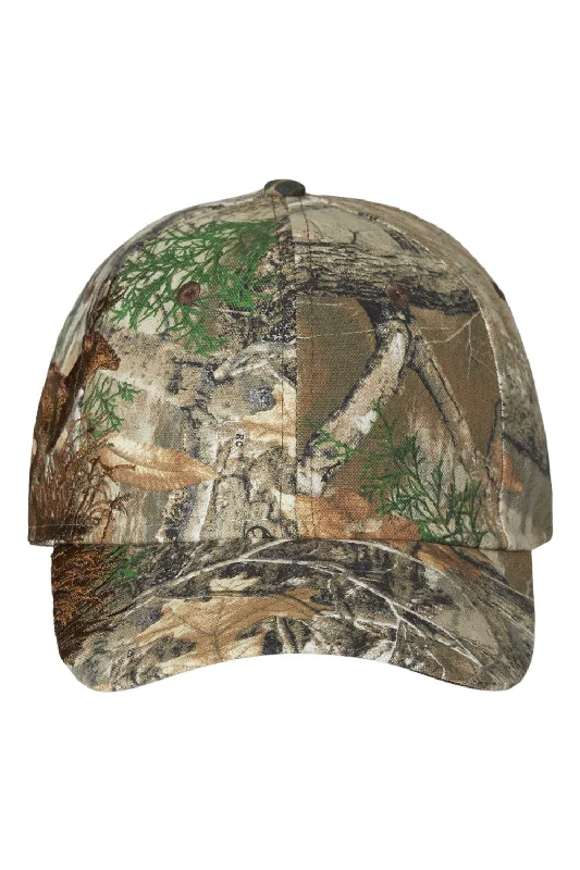 Mens hats with thick lining-Dri Duck Mens Running Buck Adjustable Hat - Realtree Edge