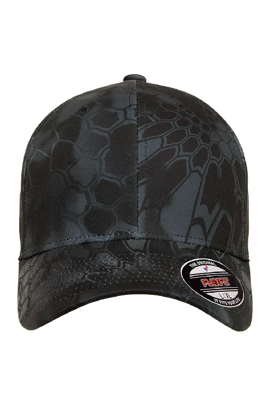 Mens hats with plush softness-Flexfit Mens Kryptek Stretch Fit Hat - Typhon