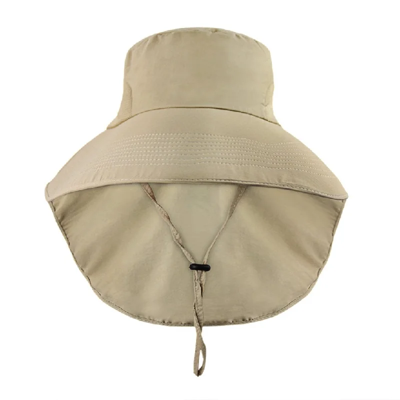 Sun hat for all cultures-Summer Flap Cover Cap Floppy Sun Hat Bucket Hat Anti-UV Sun Shade Hat With Bow Packable Wide Brim UPF 50+ Travel Fishing Bowknot Sunhat